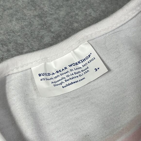 Build A Bear Rainbow Kitty Cat w/Outfit Love Wins Shirt Tutu Plush Swirl Stripes - Picture 12 of 16